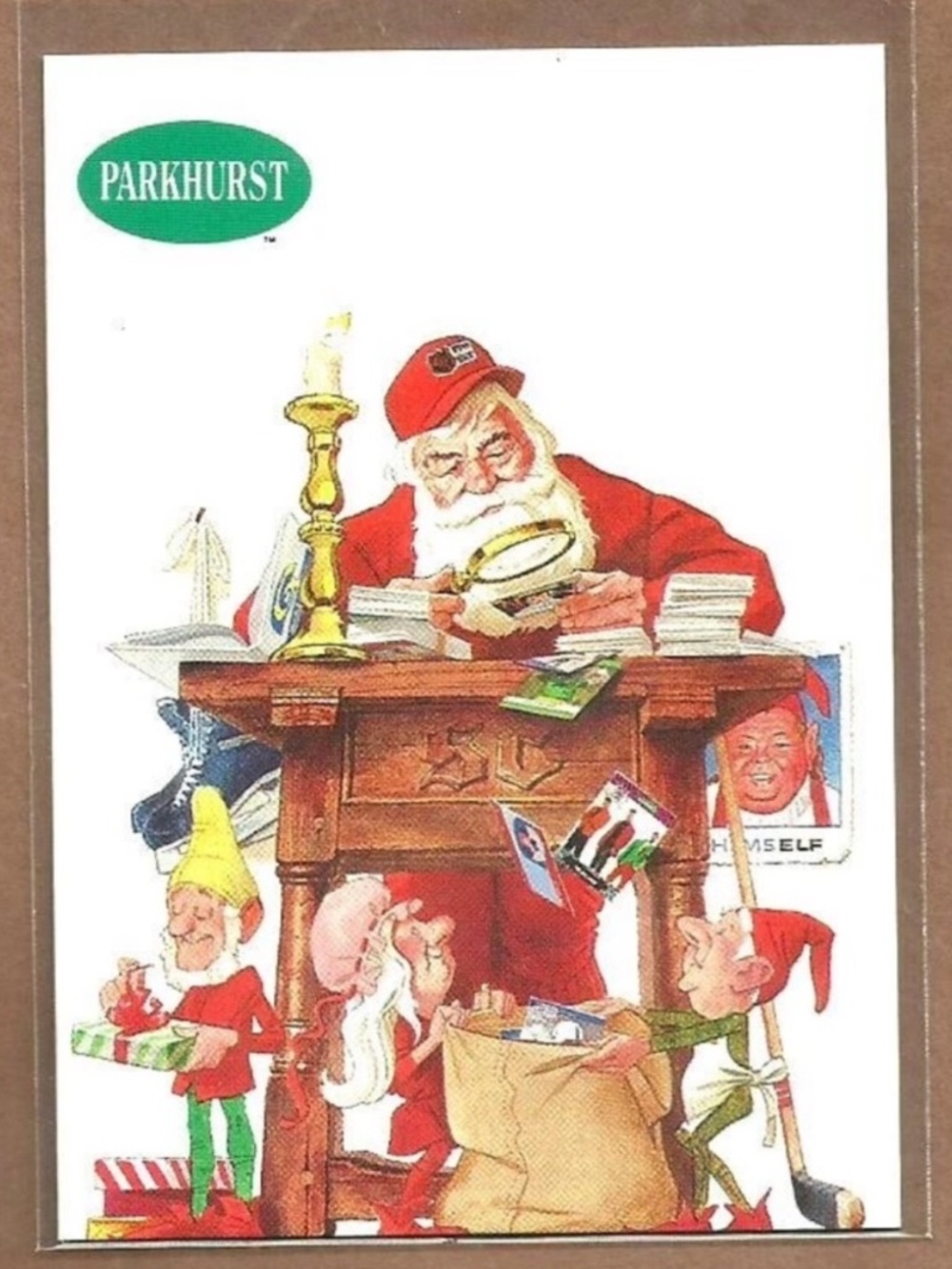 🇨🇦NOW $6🍀 1991/92 Gordie Howe Santa Clause Parkhurst Complete Hockey Card Set - Picture 2 of 2